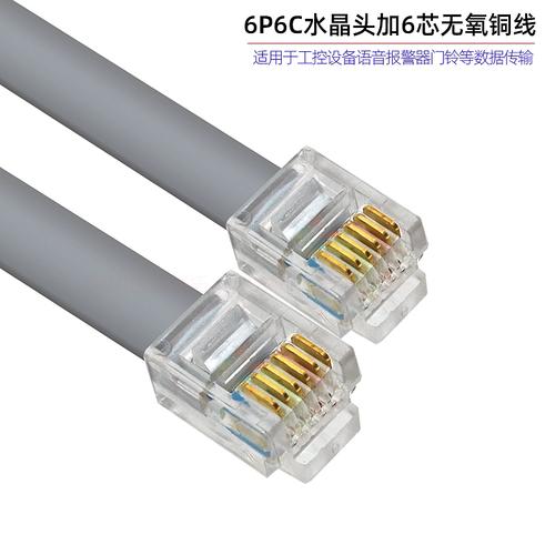 6P6C水晶頭與RJ12/RJ11接口 詳解4芯/6芯電話線在工控、門禁與語音報警系統(tǒng)中的應(yīng)用